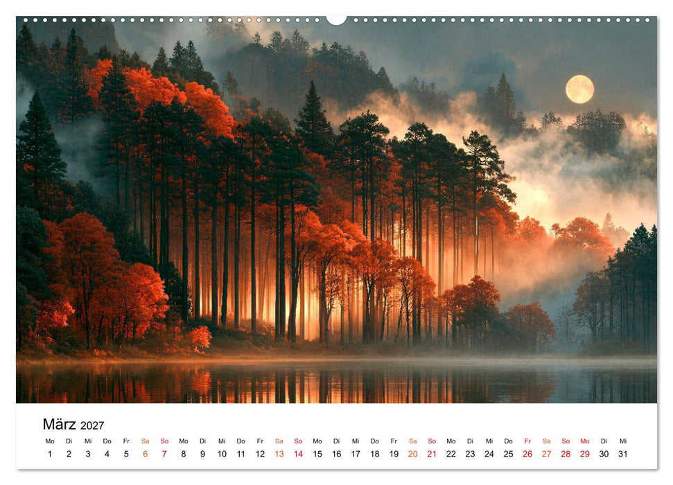 Zeitreise Natur (CALVENDO Wandkalender 2027)