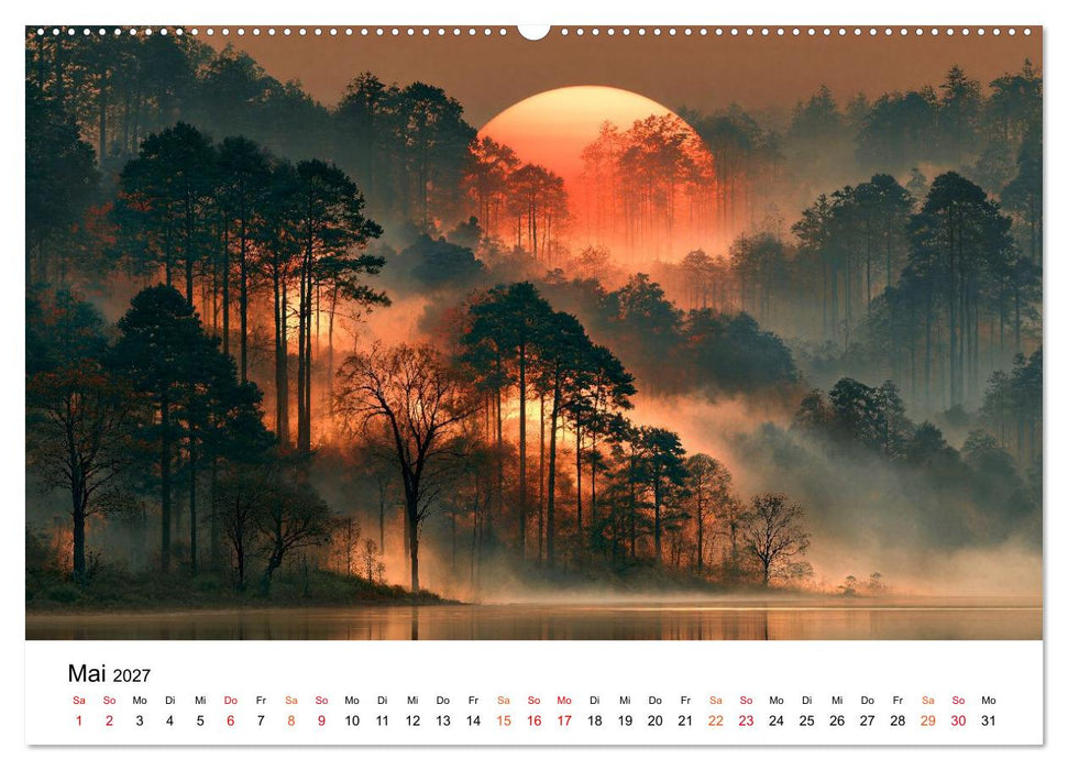 Zeitreise Natur (CALVENDO Wandkalender 2027)