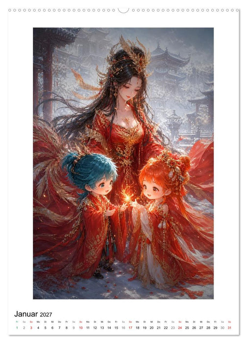 Übergabe der Flamme (CALVENDO Premium Wandkalender 2027)