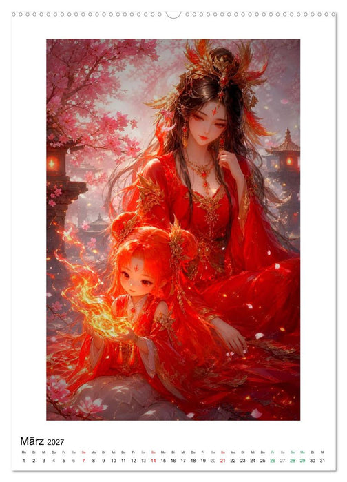 Übergabe der Flamme (CALVENDO Premium Wandkalender 2027)