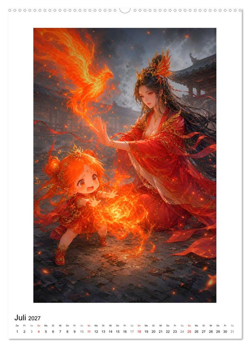 Übergabe der Flamme (CALVENDO Premium Wandkalender 2027)