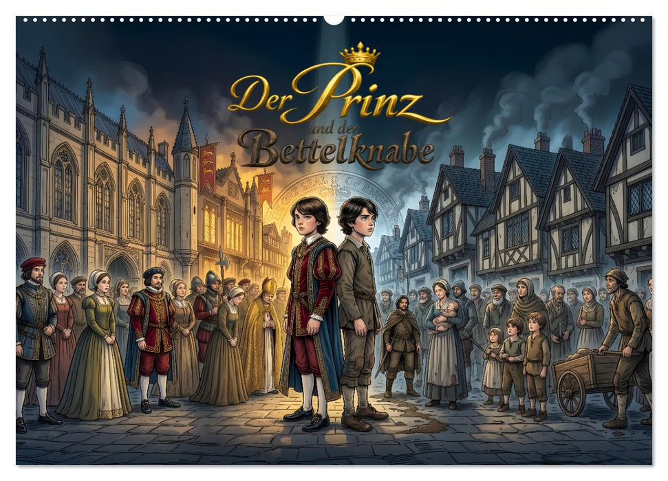 Der Prinz und der Bettelknabe (CALVENDO Wandkalender 2027)