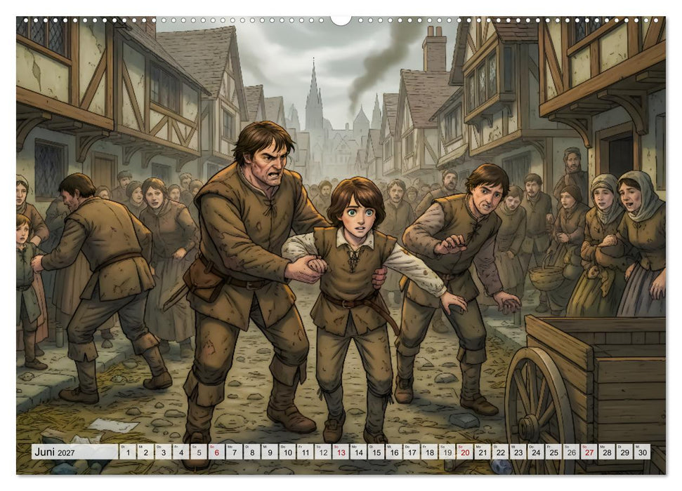 Der Prinz und der Bettelknabe (CALVENDO Wandkalender 2027)