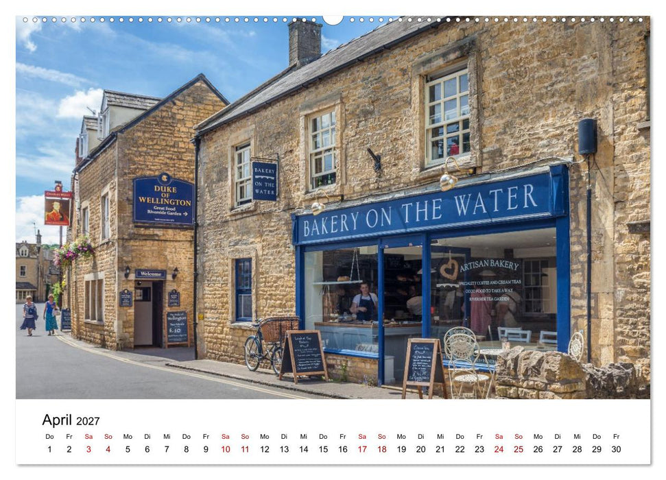 Englands schöne Dörfer (CALVENDO Wandkalender 2027)