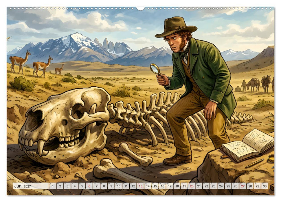 Charles Darwin - Die Entdeckung der Evolutionstheorie (CALVENDO Wandkalender 2027)