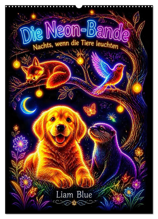 Die Neon-Bande (CALVENDO Wandkalender 2027)