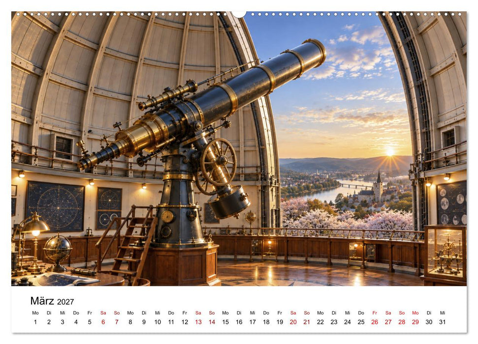 DIE WELT DAHINTER (CALVENDO Wandkalender 2027)