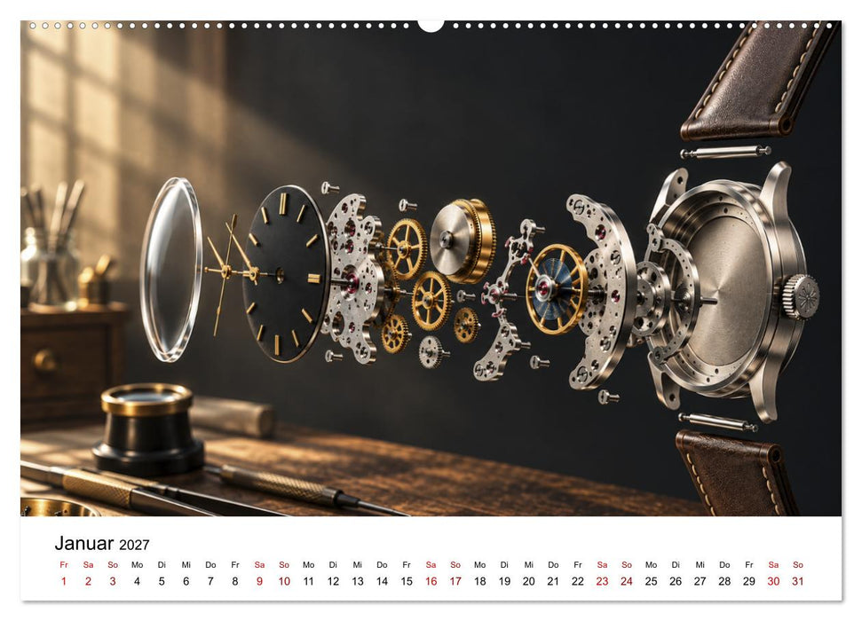 Geniale Mechanik (CALVENDO Wandkalender 2027)