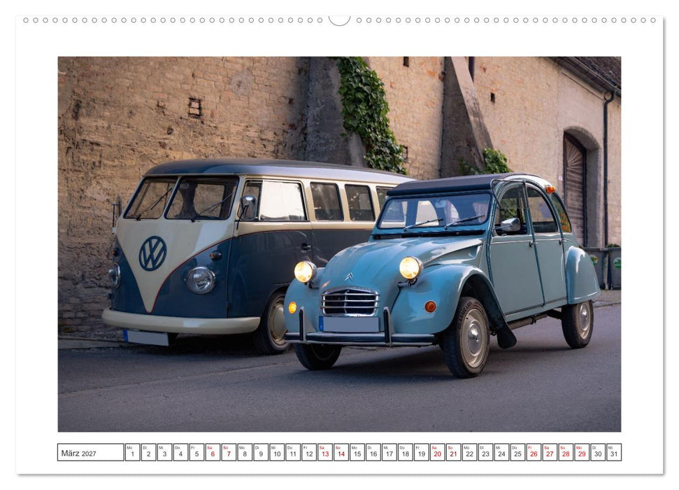 2CV Pauline (CALVENDO Premium Wandkalender 2027)
