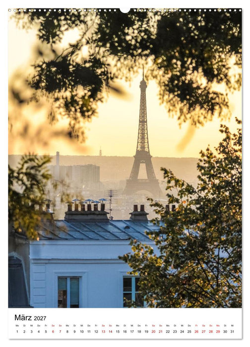 Pariser Momente (CALVENDO Wandkalender 2027)