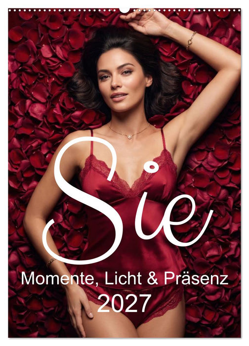 Sie - Momente, Licht & Präsenz (CALVENDO Wandkalender 2027)