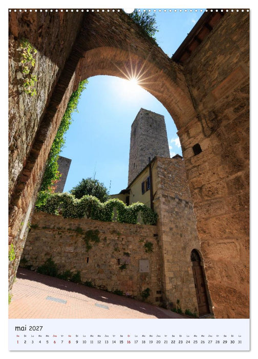 Éclats de Toscane (CALVENDO Calendrier supérieur 2027)