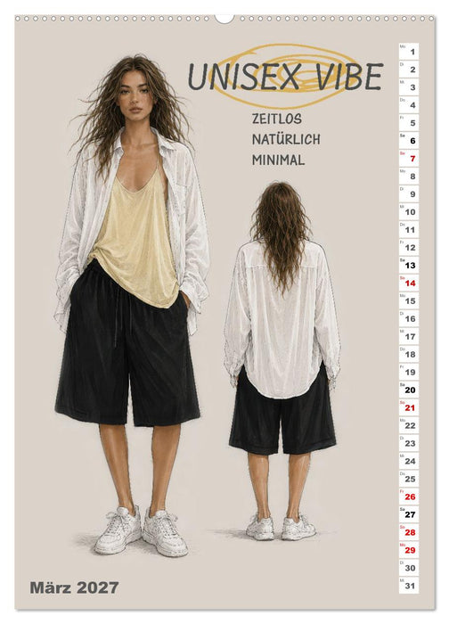 Outfit Design (CALVENDO Wandkalender 2027)
