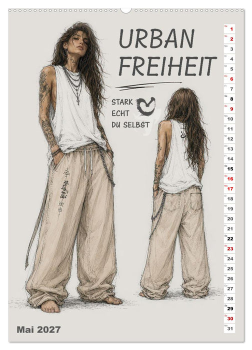 Outfit Design (CALVENDO Wandkalender 2027)