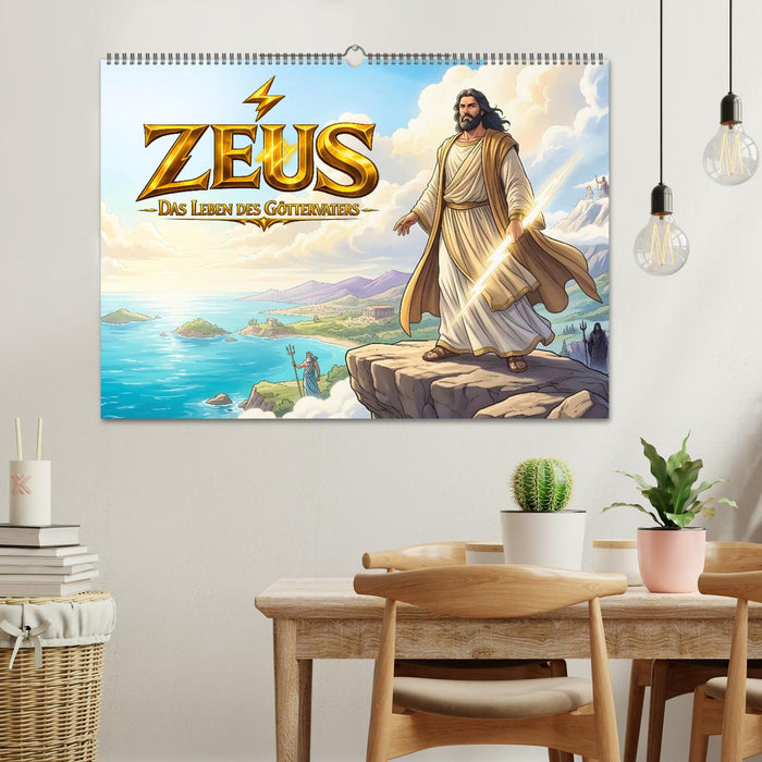Zeus - Das Leben des Göttervaters (CALVENDO Wandkalender 2027)