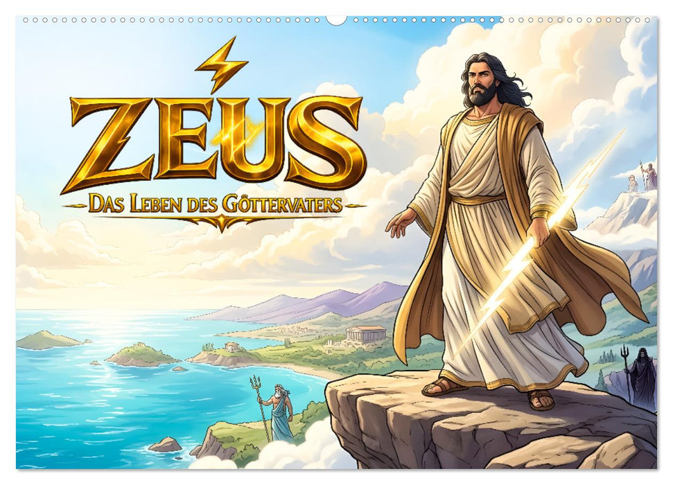Zeus - Das Leben des Göttervaters (CALVENDO Wandkalender 2027)
