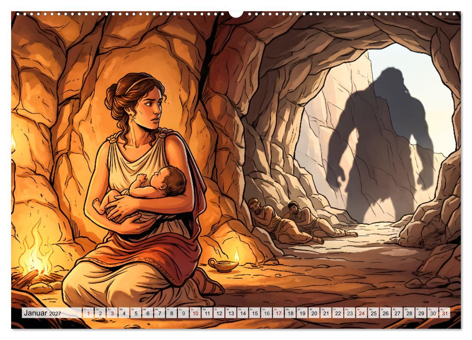 Zeus - Das Leben des Göttervaters (CALVENDO Wandkalender 2027)