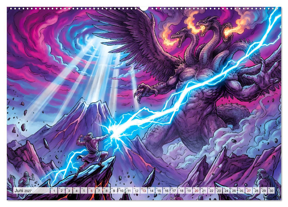 Zeus - Das Leben des Göttervaters (CALVENDO Wandkalender 2027)