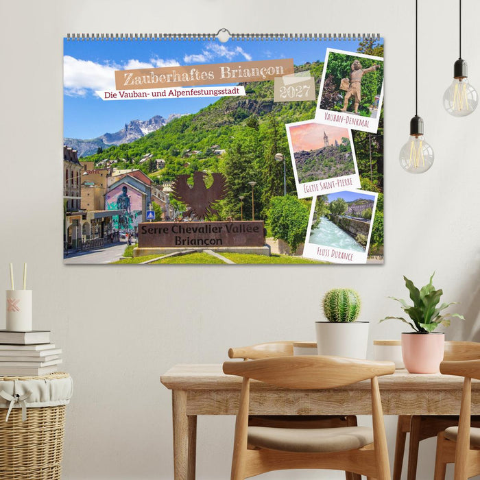 Zauberhaftes Briançon (CALVENDO Wandkalender 2027)