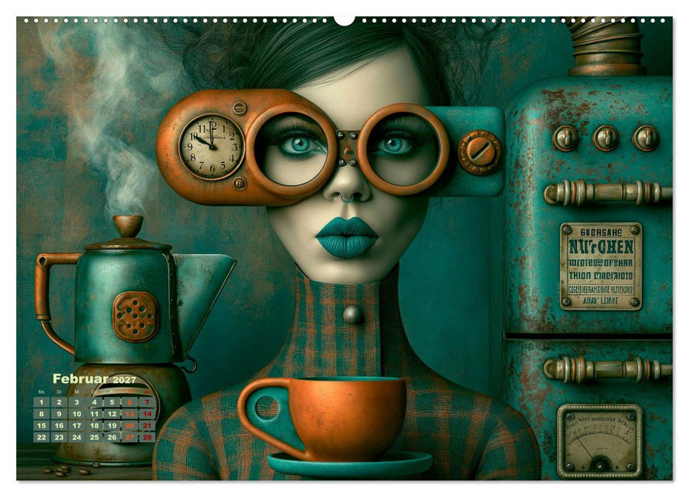 Kaffee oder Wahnsinn? (CALVENDO Premium Wandkalender 2027)