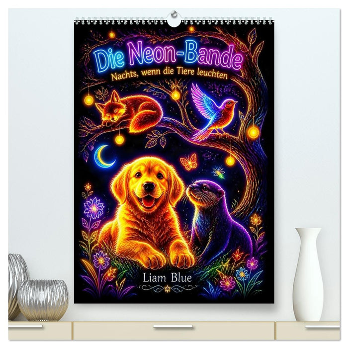 Die Neon-Bande (CALVENDO Premium Wandkalender 2027)
