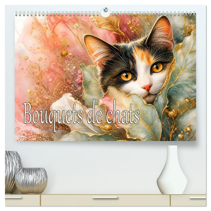 Bouquets de chats (CALVENDO Calendrier supérieur 2027)