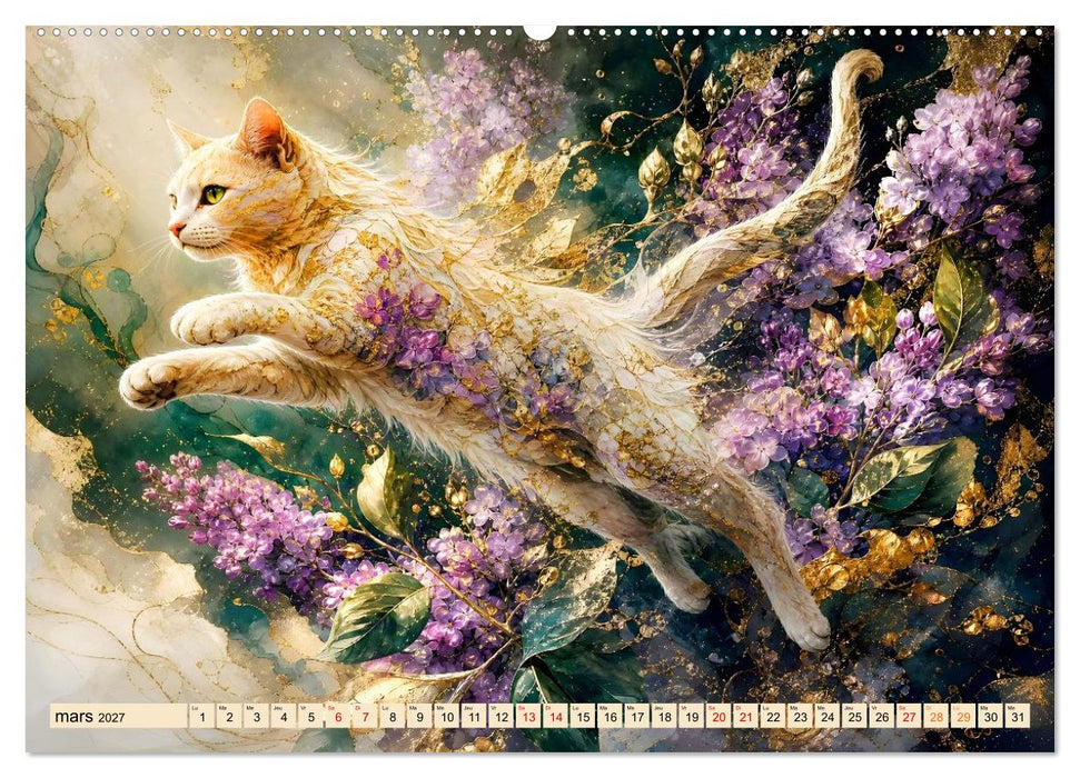 Bouquets de chats (CALVENDO Calendrier supérieur 2027)
