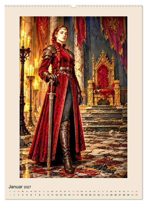 Thronfolge (CALVENDO Wandkalender 2027)
