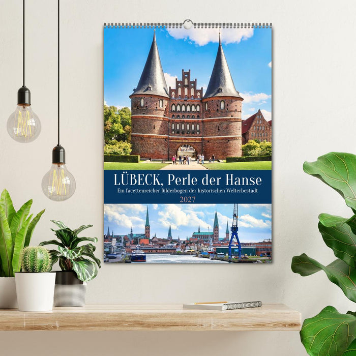 Lübeck, Perle der Hanse (CALVENDO Wandkalender 2027)