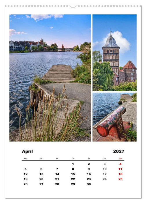 Lübeck, Perle der Hanse (CALVENDO Wandkalender 2027)