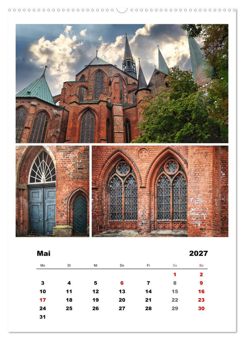 Lübeck, Perle der Hanse (CALVENDO Wandkalender 2027)