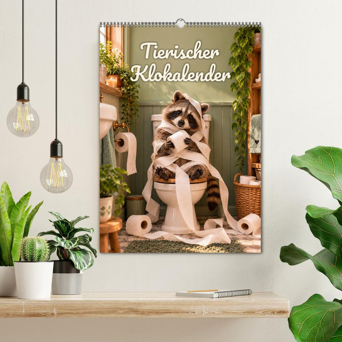 Tierischer Klokalender (CALVENDO Wandkalender 2027)