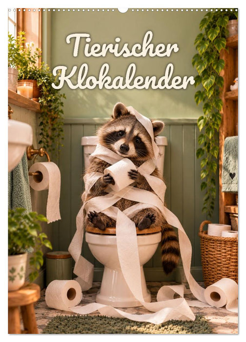 Tierischer Klokalender (CALVENDO Wandkalender 2027)