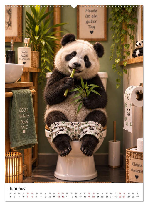 Tierischer Klokalender (CALVENDO Wandkalender 2027)