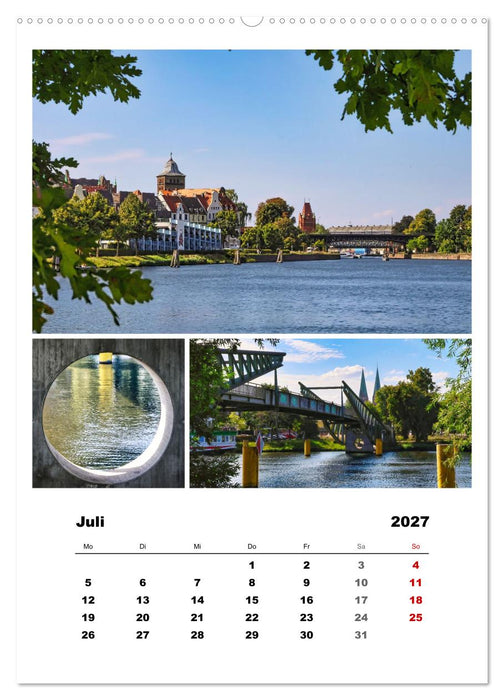 Lübeck, Perle der Hanse (CALVENDO Premium Wandkalender 2027)