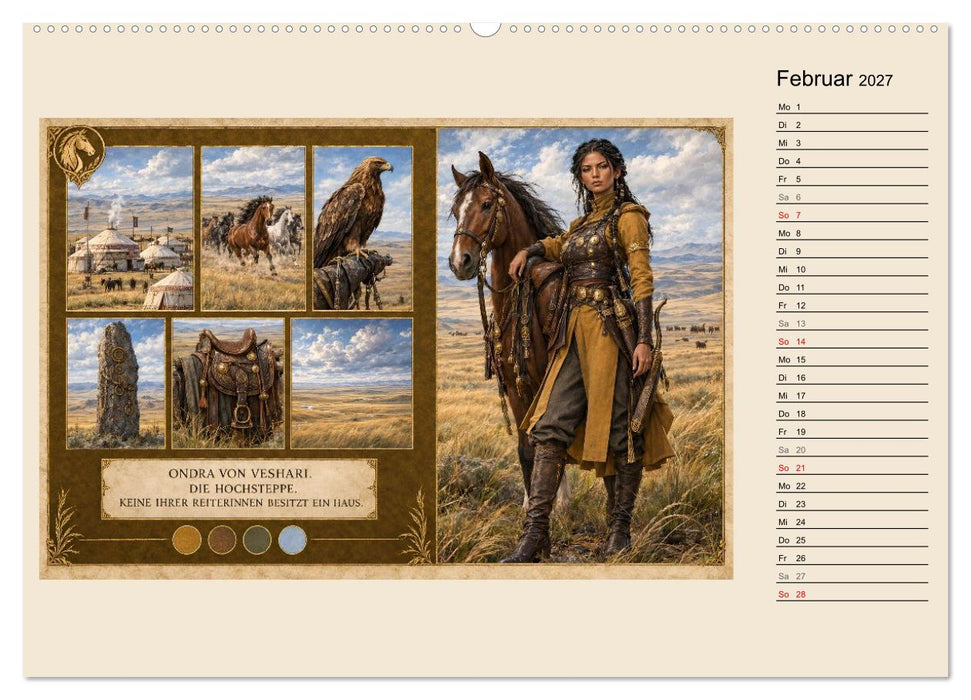 Die Reiche von Ormyra (CALVENDO Wandkalender 2027)