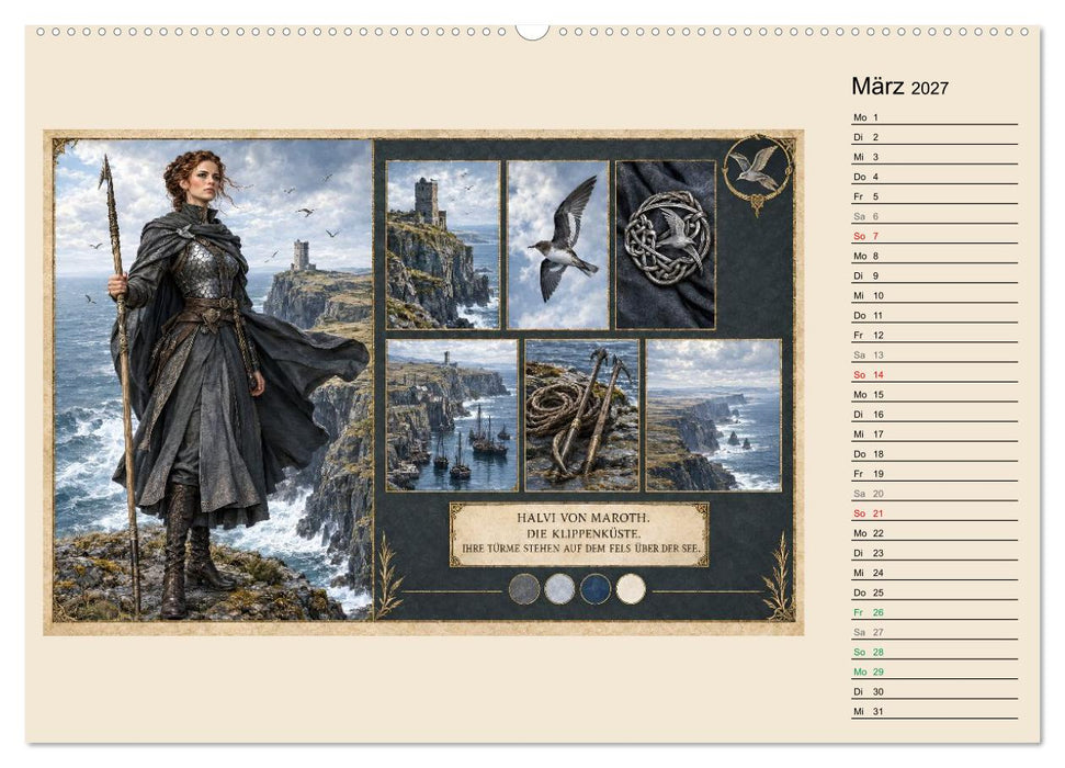 Die Reiche von Ormyra (CALVENDO Wandkalender 2027)