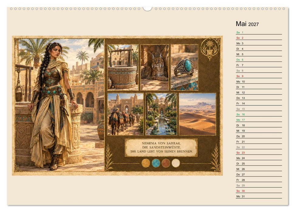 Die Reiche von Ormyra (CALVENDO Wandkalender 2027)