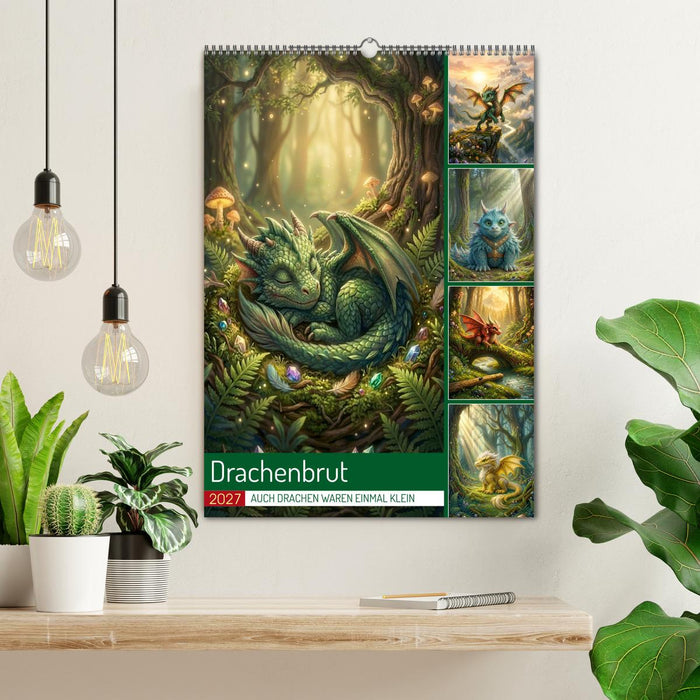 Drachenbrut (CALVENDO Wandkalender 2027)