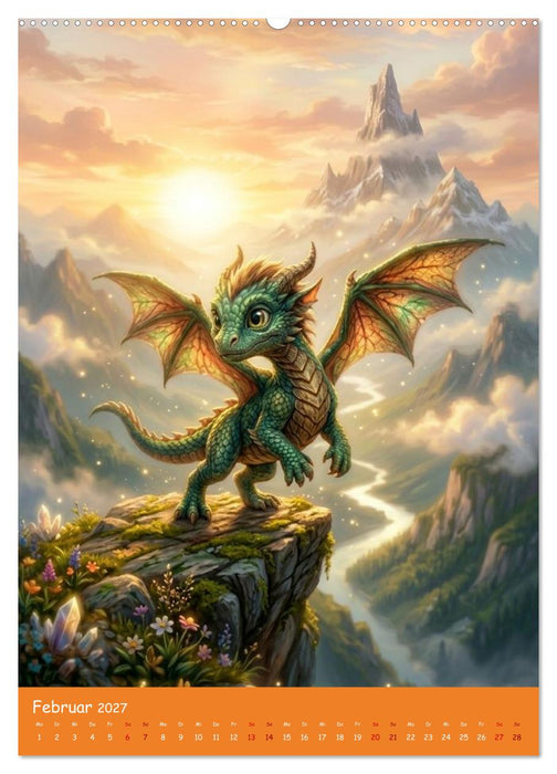 Drachenbrut (CALVENDO Wandkalender 2027)