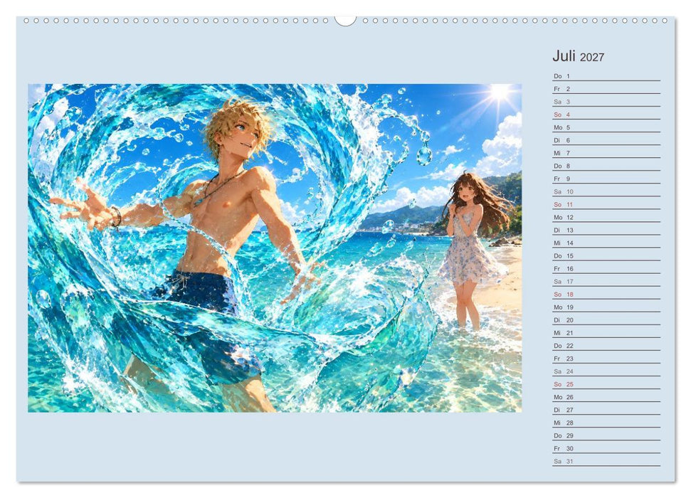 Echos der Elemente (CALVENDO Premium Wandkalender 2027)