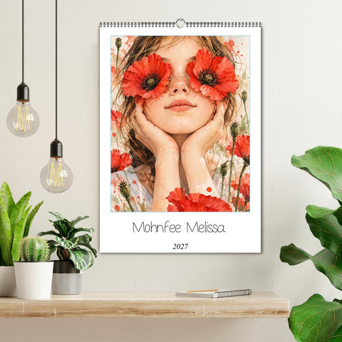 Mohnfee Melissa (CALVENDO Wandkalender 2027)