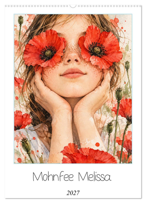 Mohnfee Melissa (CALVENDO Wandkalender 2027)