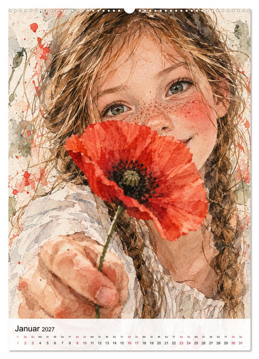 Mohnfee Melissa (CALVENDO Wandkalender 2027)