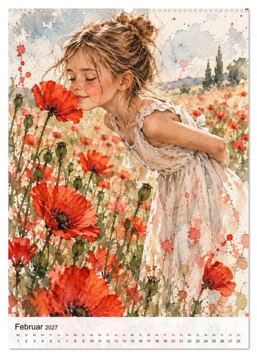 Mohnfee Melissa (CALVENDO Wandkalender 2027)
