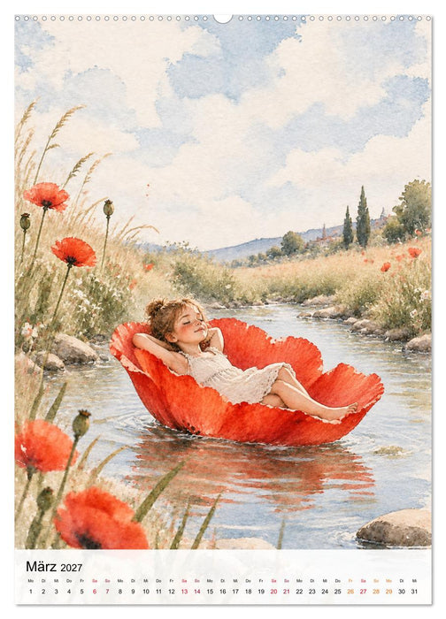 Mohnfee Melissa (CALVENDO Wandkalender 2027)