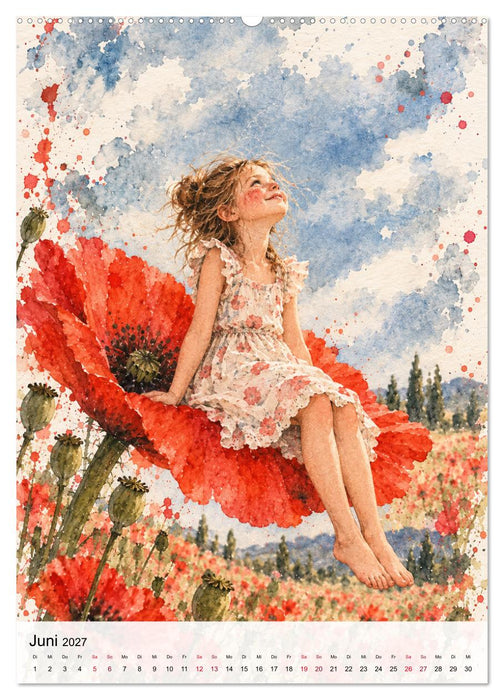 Mohnfee Melissa (CALVENDO Wandkalender 2027)