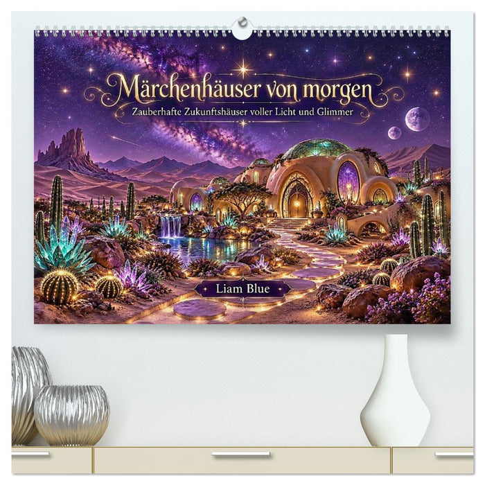 Märchenhäuser von morgen (CALVENDO Premium Wandkalender 2027)