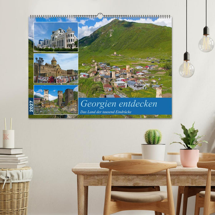 Georgien entdecken (CALVENDO Wandkalender 2027)