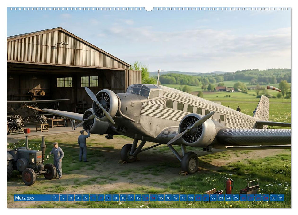 Mythos Luftfahrt (CALVENDO Wandkalender 2027)